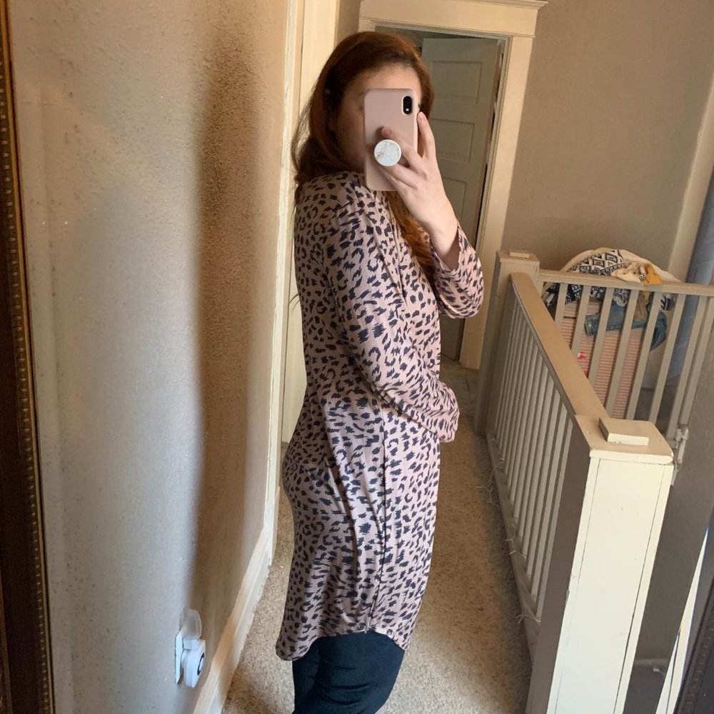 Leopard Print Spring Cardigan - Picture 3 of 10